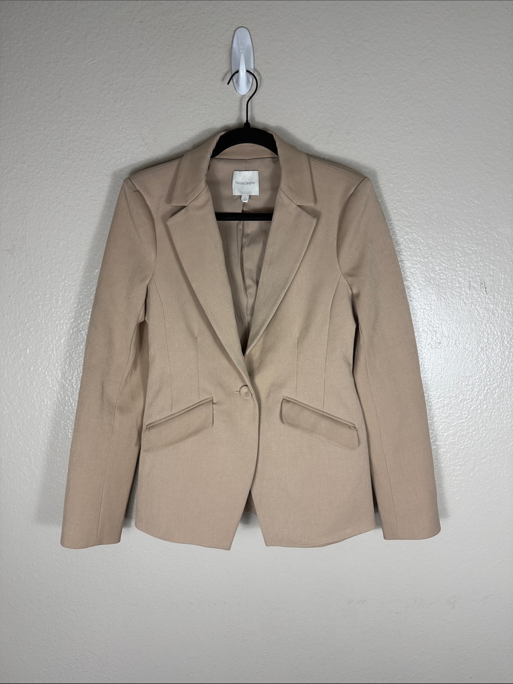 Favorite Daughter The Favorite Blazer in Beige - Picture 3 of 7